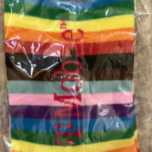 T-Mobile Rainbow LOVE socks Pride Socks ❤️🧡💛💚💙💜NEW in package, size M/L - Picture 14 of 14